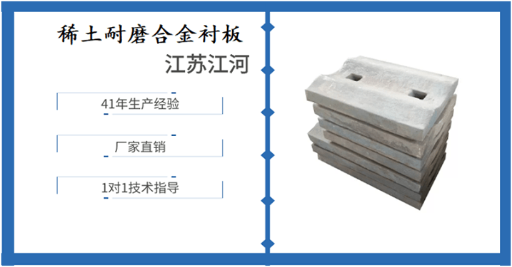 稀土耐磨合金衬板-依需定制[江河]